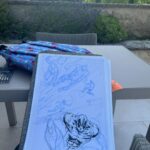 Rob Liefeld Instagram - On 123123, I share that I often draw on the road, France, the mountains, wherever, making comics is the my passion. Bringing these characters & these stories to life is an absolute privilege that I’ll never take for granted. Thank you to everyone and every outlet that has given support to my art.