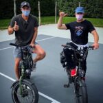 Robert Downey Jr. Instagram – #Brother @chrisccuomo and I #summer lovin’ and appreciating these @radpowerbikes … #riderad #ebikes #radrunner #eastcoast connection 🙏🏽♥️