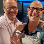 Robert Downey Jr. Instagram - Dinner @ Casa Tucci - Truly a gem of a fella, & Felicity made me feel like family. Check out @stanleytucci in Searching for Italy