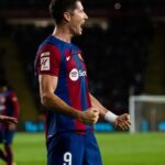 Robert Lewandowski Instagram - Teamwork ➡️ 3 points for us! @fcbarcelona