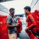 Robert Lewandowski Instagram - Thank you @scuderiaferrari for this amazing experience and hospitality! Good luck tomorrow!