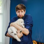 Robin Blase Instagram - Wenn ihr morgen nicht wählen geht, weint dieser Hundewelpe! Ganz dolle!
