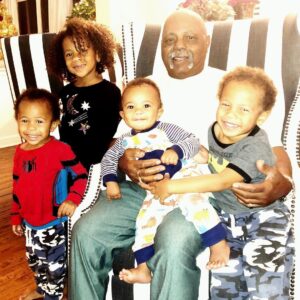 Rockmond Dunbar Instagram - My four babies...LFT to RT Berkeley, Czar, Pharaoh and Sultan.... I absolutely LOVE being a father...Happy Father’s Day!