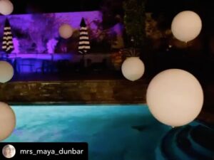 Rockmond Dunbar Instagram - Posted @withregram • @mrs_maya_dunbar Our Sexy Sweatsuit Soirée was a success! What many folks don't know , is that a passion of mine is design and party planning! This little project was my vision from start to finish & with Rock's help it came to life just as I had hoped! We wanted to safely gather with some Covid-compliant friend couples, relax and forget for a few hours the state of the world we're in. And let me tell you, we did! Definitely a night to remember. (And for the record: we've all been self quarantined and wore masks when not eating/taking photos.) 😷😏✊🏾 #blackexcellence✊🏾 #dinner #partyplanner #holidayseason #sexy #sweatsuitparty❤️ #blacklove #blackpride #designer #love #covidcompliant