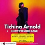 Rockwilder Instagram - Working with this amazing woman, the amazing actress, amazing artist/songwriter, she is now, family, my homie @tichinaarnold and her amazing daughter that’s also a amazing singer/ songwriter @alijahkai . The song you hear in the back is a production called “live your life”that I did with Tichina and @iambriancody this project is gonna be amazing!! Tonight 8pm she is performing in LA with the Know pressure band at @cafebleu.la No admi$$ion. Just Donation to the @wewinfoundation PULL UP PULL UP!!