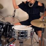 Rockwilder Instagram - SHE IS HER PHOENIX!!! REAL RAP!!! @nandi_bushell with Heading into 2023 with some #BIG #ENERGY!!! Time for a #PARTY! A @thisisblocparty ! Loving this track from the 2005 #helicopter on the album #silentalarm. #BlocParty has a pretty awesome drummer @louisebartle who joined in 2016 after #MattTong. @kele Hope you all have an amazing new year! #NYE #newyearseve #2023 Thank you for supporting me: #drum #drums #drumming #drummer #drummergirl #girldrummer #superdrummer #drumlife #cymbal #drumuniversity #percussion #femaledrummer #femaledrummers #drumfamily #batterie #percussão #baterista #zildjiancovers #indie #indiemusic