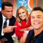 Rodger Corser Instagram - I wake up with these two... About to get some performance tips from Sir Anthony and Ms Foster while talking all things @9doctordoctor season 4!!!#todayshow Nine