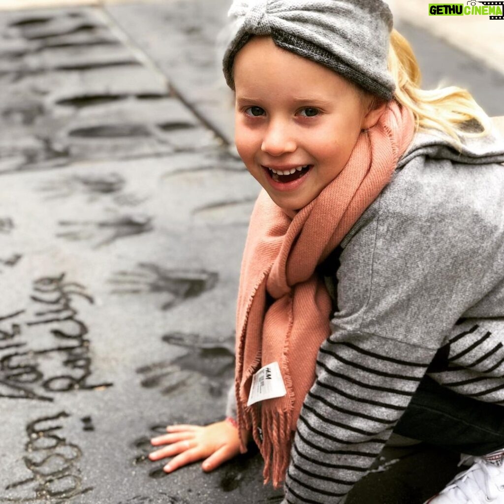 Rodger Corser Instagram - Happy 8th Birthday Cilla June....our little superstar!!! Mum and Dad love you to the moon and back!!! 😘😘 Hollywood Walk of Fame