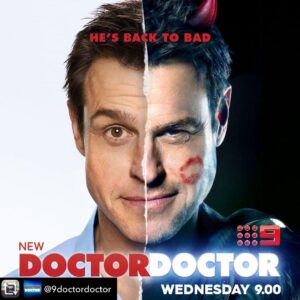 Rodger Corser Instagram - I really have to get that lazy eye looked at...
@9doctordoctor is finally back on Aussie screens, this Wednesday, at 9 on @channel9 
Can’t wait for you all to see this cracker of a season!!