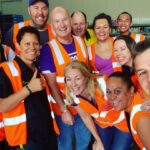 Rodger Corser Instagram - Working with amazing team at @foodbanknswact today, Taking food donations at the Sydney warehouse today until 2pm and again on Monday at 50 Owen St, Glendenning NSW(@foodbankvictoria open all weekend) Go to website for details of what’s needed. Rule of thumb is, no fresh food but items from your Pantry (grab and go meals and snacks) and personal care/ toiletries/ sanitary items. But remember @foodbankaus with their partnerships can turn $1 into $6 worth of food so donations of $$$ are even better!! A massive thank you to everyone who has donated so far!! #foodbank #bushfiresaustralia Foodbank NSW & ACT
