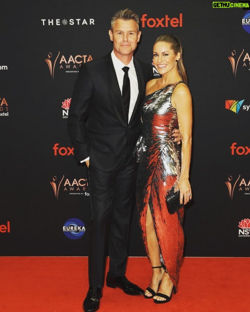 Rodger Corser Instagram - Had a great time with friends and colleagues at the @aacta awards last night, celebrating our amazing local industry. Thanks as always to @boss for the sharp threads and to @rachelgilbertau for again making @renae.berry shine...literally Sydney, Australia