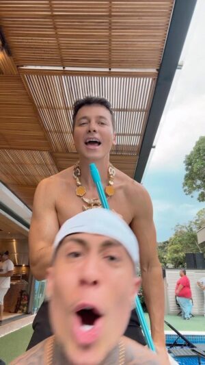 Rodrigo Faro Instagram - Vc é doid000 😂😂😂 te amo Paizao ❤️