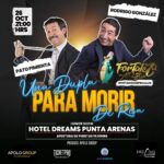 Rodrigo González Instagram - Nos vamos a mi querida punta arenas el 26 de octubre!!! Al @dreamspuntaarenas junto a mi amigazooo @patopimienta Compre sus entradas en @ticketpro_cl Produce @apologrouplive y @amazingmanager Show larga duración!!!