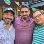 Rodrigo González Instagram - Que lindo reencuentro amigos queridos de tantas jornadas trabajando por un mundo mejor!!! Gracias por la hospitalidad! Aguante la Víctor Jara! @felipegarciau
