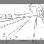 Rodrigo Goulão de Sousa Instagram - Some backgrounds and layouts for our graduation movie @chroniques.gobelins Co directed with the amazing @robic.martin @alexpetit_ @tamerlanbekmurzayev @antcarre and music by @studiocosmophone In @gobelins_ecole Film link in my bio #makingof #filmmaking #Gobelins2021 #animation #filmmaking #CharacterAnimation #gobelinsanimation #gobelins #characterdesign #2danimation #animationstudent #animationschool #animationfilm #animationstudio #conceptart #2danimation #traditionalanimation #art #anime #sakuga #sakugabooru #runcycle #gobelins #motiondesign #nature #experimentalanimation #animation #illustration #summer