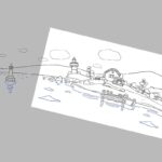 Rodrigo Goulão de Sousa Instagram - Some layouts for our graduation movie @chroniques.gobelins In @gobelins_ecole Film link in my bio #makingof #filmmaking #Gobelins2021 #animation #filmmaking #CharacterAnimation #gobelinsanimation #gobelins #characterdesign #2danimation #animationstudent #animationschool #animationfilm #animationstudio #conceptart #2danimation #traditionalanimation #art #anime #sakuga #sakugabooru #runcycle #gobelins #motiondesign #nature #experimentalanimation #animation #illustration #summer