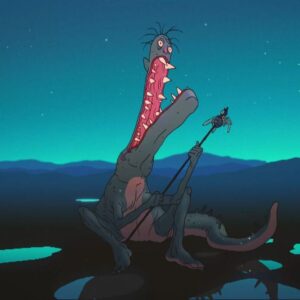 Rodrigo Goulão de Sousa Instagram - Weird crocodile man

#animation #art #d #digitalart #illustration #cartoon #anime #design #danimation #artist #drawing #motiongraphics #graphicdesign #artwork #aftereffects #sketch #2d #cinema #animationart #motiondesign #film #characterdesign #video #artistsoninstagram #music #love #animated #motion #2danimation