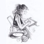 Rodrigo Goulão de Sousa Instagram - Pause obs #drawing #art #livedrawing #pencilart #draw #artist #artwork