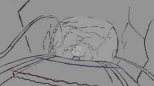 Rodrigo Goulão de Sousa Instagram - Breakdown of one of the little sequences I animated for "Playground" trailer 

#animation #2danimation #drawing #digitalart #cartoon #2d #horror #horrormovies #scary #characterdesign #art #short #shortfilm #playground