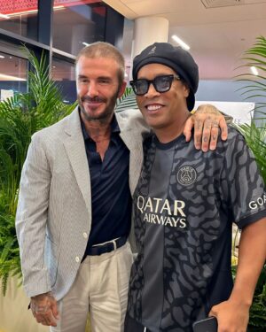 Ronaldinho Instagram - Great to see you bro!! 🤙🏾