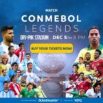 Ronaldinho Instagram - Los esperamos a todos el 5 de diciembre en el estadio DRV PNK a las 8 pm!! Conseguí tus entradas en ticketmaster.com 🤙🏾