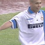 Ronaldo Instagram - 25 years ago, this beauty 🪄✨ #Ronaldo #Inter #Football #ForzaInter