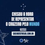 Ronaldo Instagram - Convocando todos os Cruzeirenses ao redor do mundo! 🌎 Chegou o novo plano @socio5estrelas Internacional! Com ele, você terá direito a várias experiências e descontos exclusivos para fecharmos juntos de qualquer lugar do Planeta! Já somos 40 mil Sócios 5 Estrelas! Bora rumo aos 50 mil? Contamos com vocês, Cabulosos, em todos os cantos! http://www.socio5estrelas.com.br/exterior Vamos, meu Cruzeiro! 💙🦊