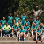 Ronaldo Instagram - Elas representam! ⚽🇧🇷 Recebi essa foto hoje da @selecaofemininadefutebol no campo que leva o meu nome, na sede da Nike, em Portland. É lá que as meninas estão se preparando para a Olimpíada de Tóquio e eu fico muito feliz por fazer parte desse momento de alguma forma. Minhas filhas são fãs de vocês e eu também. Boa sorte nos jogos, estaremos na torcida! Nike Portland Oregon