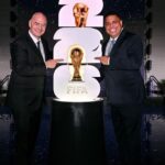 Ronaldo Instagram - Tive a honra de revelar a marca da Copa do Mundo da FIFA de 2026. Obrigado, @fifaworldcup e @gianni_infantino pelo convite. Podem ter certeza de que será mais um Mundial inesquecível. 🇺🇸🇲🇽🇨🇦 #weare2026 Griffith Observatory