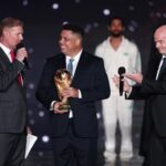 Ronaldo Instagram - Tive a honra de revelar a marca da Copa do Mundo da FIFA de 2026. Obrigado, @fifaworldcup e @gianni_infantino pelo convite. Podem ter certeza de que será mais um Mundial inesquecível. 🇺🇸🇲🇽🇨🇦 #weare2026 Griffith Observatory