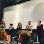 Rouzbeh Rashidi Instagram - We had a fantastic time screening the programme @experimentalfilmsociety curated in collaboration with @feminista.berlin to a full sold-out house. Indeed an astonishing series of short films, and I am honoured to have had the opportunity to present these films in Berlin. The programme focused on five films by five Iranian women* living in exile, and we dissected the process of each film afterwards in an intimate question-and-answer session. Thanks a million to all the wonderful audience who attended and supported our cause. Special thanks to Maryam Katan, Nazgol Kashani, Yasaman Pishvaei, Atoosa Pour Hosseini and Anahita Safarnejad for their superb films. My personal gratitude goes to Anahita for her extraordinary energy, kindness and marvellous creativity. She's a dear friend, and I look forward to our future collaborations. Onwards! Photos by @ostrovelika Berlin, Germany