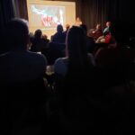 Rouzbeh Rashidi Instagram - Thanks a million to everyone who attended our @experimentalfilmsociety event last night at @wolfkinogang. Special thanks to Kerstin Cmelka (@kerstin.cmelka) and Mario Mentrup (@mariomentrup), who presented the 'Krampa – Expanded Cinema Version' to the audience. Also, thanks to anyone who participated in a very intimate and extended question and answer session, I felt we could go on forever. Finally, our gratitude goes to the incredible team at the #wolfkinogang for hosting and facilitating us. Engagement with the audience to this level always makes everything worthwhile, which I have seen and sensed from our recent events in Berlin, so I thank you all again for attending. Photos by @ostrovelika 🙏📷 Berlin, Germany