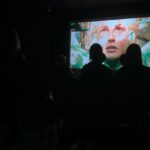 Rouzbeh Rashidi Instagram - Thanks a million to everyone who attended our @experimentalfilmsociety event last night at @wolfkinogang. Special thanks to Kerstin Cmelka (@kerstin.cmelka) and Mario Mentrup (@mariomentrup), who presented the 'Krampa – Expanded Cinema Version' to the audience. Also, thanks to anyone who participated in a very intimate and extended question and answer session, I felt we could go on forever. Finally, our gratitude goes to the incredible team at the #wolfkinogang for hosting and facilitating us. Engagement with the audience to this level always makes everything worthwhile, which I have seen and sensed from our recent events in Berlin, so I thank you all again for attending. Photos by @ostrovelika 🙏📷 Berlin, Germany