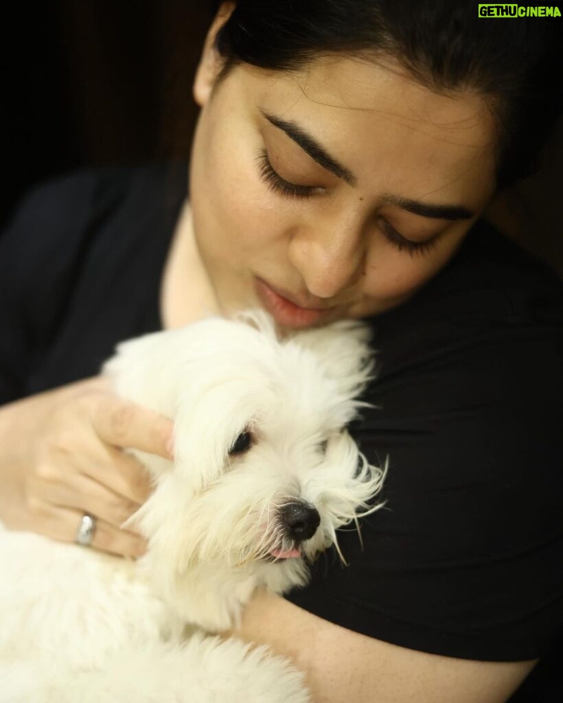 Ruhanika Dhawan Instagram - Dear Lassi(lassu), You teach us love, compassion empathy Whether it’s my parents,relatives, our house help or even the guard you treat everyone with the same affection. That’s the thing about dogs they treat everyone equally irrespective of their caste, colour, creed or financial status. You only seek ‘love’ in return from everyone. Thank you for choosing Us lassi. Hamari aankhon ka tara hamara pyaara gugu nana. 🐾 🐾❤️❤️