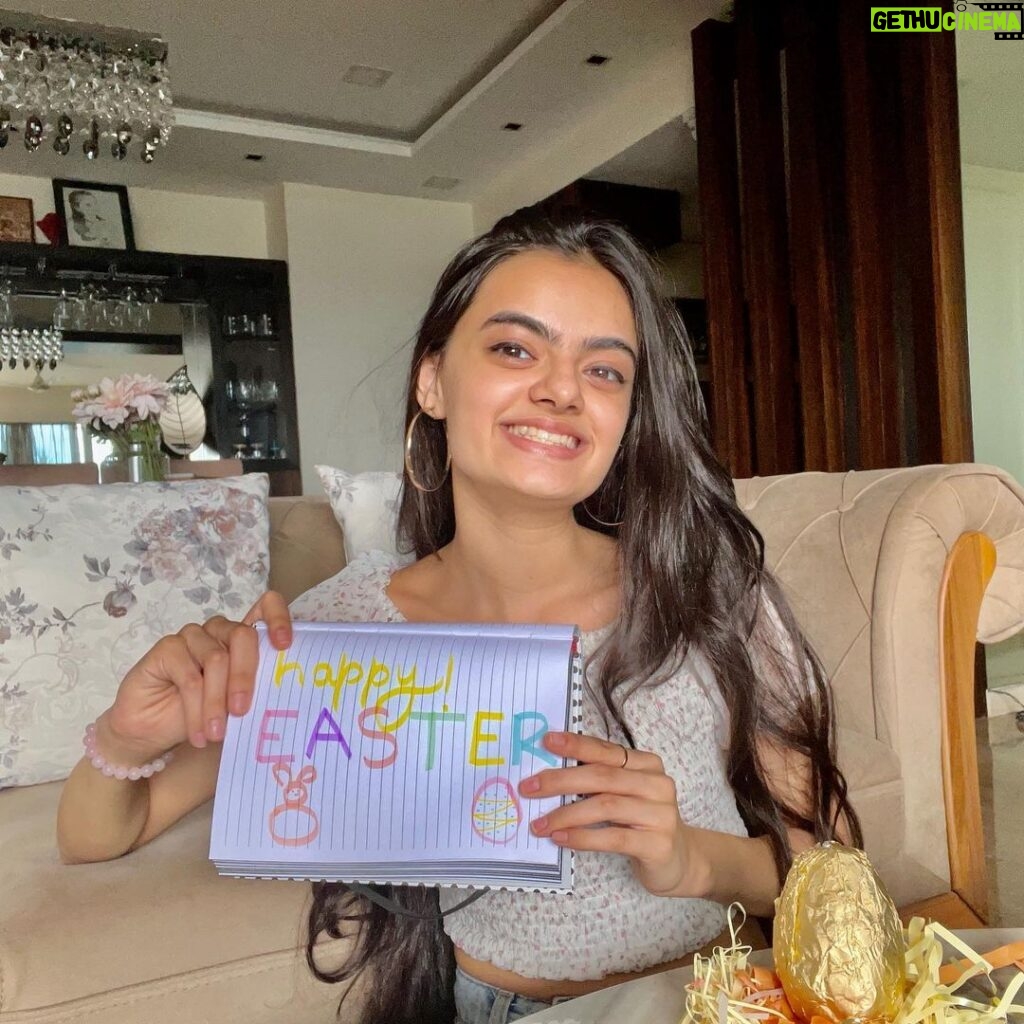 Ruhanika Dhawan Instagram - Scribble dribble doodle, Don't worry, be hoppy. Have an egg-cellent Easter. Happy Easter 🐣 everyone #HappyEaster #EasterSunday #Easter2k23 #EasterEgg #Easterbunny #Easterdecor #Easterfun #happiness #sunshine #chocolates #youvaworld_ #stationerylover #think #create #babyboo #ruhaanikadhawan