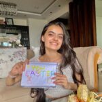 Ruhanika Dhawan Instagram – Scribble dribble doodle, Don’t worry, be hoppy.
Have an egg-cellent Easter. Happy Easter 🐣 everyone

#HappyEaster #EasterSunday #Easter2k23 
#EasterEgg #Easterbunny #Easterdecor #Easterfun #happiness #sunshine #chocolates  #youvaworld_ #stationerylover #think #create #babyboo #ruhaanikadhawan