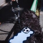 Ruka Instagram - CASETiFYのかわいいインパクトケースゲット❤️ 水色とブラックのポップなデザインを気に入り スマホショルダーダークかわいいな🦋光の反射でキラキラになる素材とても好きー @CASETiFY_JP で使える10%OFFのプロモコード：10RUKA #PR #CASETiFY #ShowYourColors #iPhone15 @casetify_jp @casetify #スマホショルダー