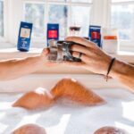 Ryan Hansen Instagram - Serious question. Rub a dub dub. Is there a better way to enjoy coffee with your Bud? @charcurtis ☕️ 🛁 💕☕️💕☕️💕☕️💕☕️💕☕️💕☕️💕