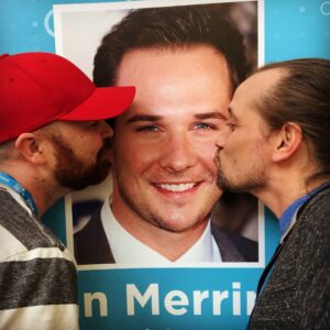 Ryan Merriman Instagram - Thank you again @deadcenterfilm festival for honoring me with the #iconaward Also a big thanks to my director @ryanbellgardt  and my DP Josh for all their hard work on #jurassicgames and this amazing photo😂#oklahomafilm #deadcenterfilmfestival