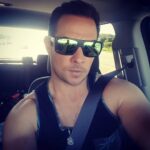 Ryan Merriman Instagram - Btw☝️.....these shades were 12$ doll hairs at a gas station😎 #saturday #shadegame #hurryupfall #truckselfie....yeah I'm wearing a #tanktop, have a good weekend ladies and gents.
