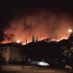 Ryan Merriman Instagram - I know are all having a great weekend, but please pray for the people and firefighters dealing with this in Burbank California.#firefighterlife #prayers #besafe #firefighter