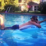 Ryan Merriman Instagram - Ummm.....#sundayfunday anyone?? #pool #floaties #goodtimes