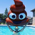 Ryan Merriman Instagram - This emoji represents the opposite of my day!!😆 #pool #sun #music #goodtimes #poopemoji #hakunamatata