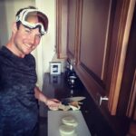 Ryan Merriman Instagram - When you love onion in everything you eat....you find a way not to cry like a little girl😂😂👍 #oakley #goggles #kitchen #lasagna time!!! Boom...#lifehack