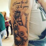 Ryan Merriman Instagram - Best tattoo I've seen in #london so far!👍 @rogueevents_ #secrecy #rogueevents and @shaysestra is awesome🤘