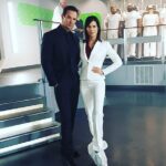 Ryan Merriman Instagram - First day on set with @perreyreeves my partner in crime...👍 #yinyang #ebony&ivory .......boom!!