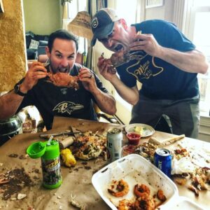 Ryan Merriman Instagram - Bucket list...eating fresh  crab in Maryland! Checccckk✔✔ My guy Ian taught me the ropes and it was as good as advertised!! Haha😁 #humpday #blessed #goodtimes #goodpeople