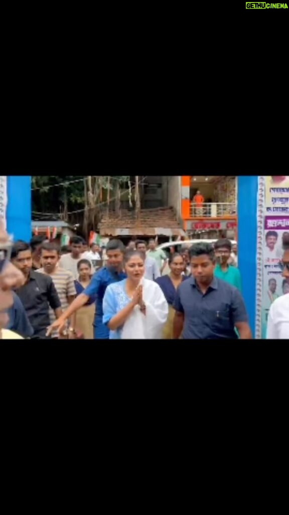 Saayoni Ghosh Instagram - Attending Blood donation camp at North24pgns, Gobardanga hosted by Gobardanga Town Trinamool Mahila congress.