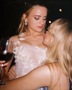 Sabrina Carpenter Instagram - my wife got married and i wept and wept. i felt so immensely lucky to be part of your special day @joeyking @stevenpiet i love you both dearly!!!! congrats on your love