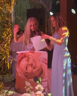 Sabrina Carpenter Instagram - my wife got married and i wept and wept. i felt so immensely lucky to be part of your special day @joeyking @stevenpiet i love you both dearly!!!! congrats on your love